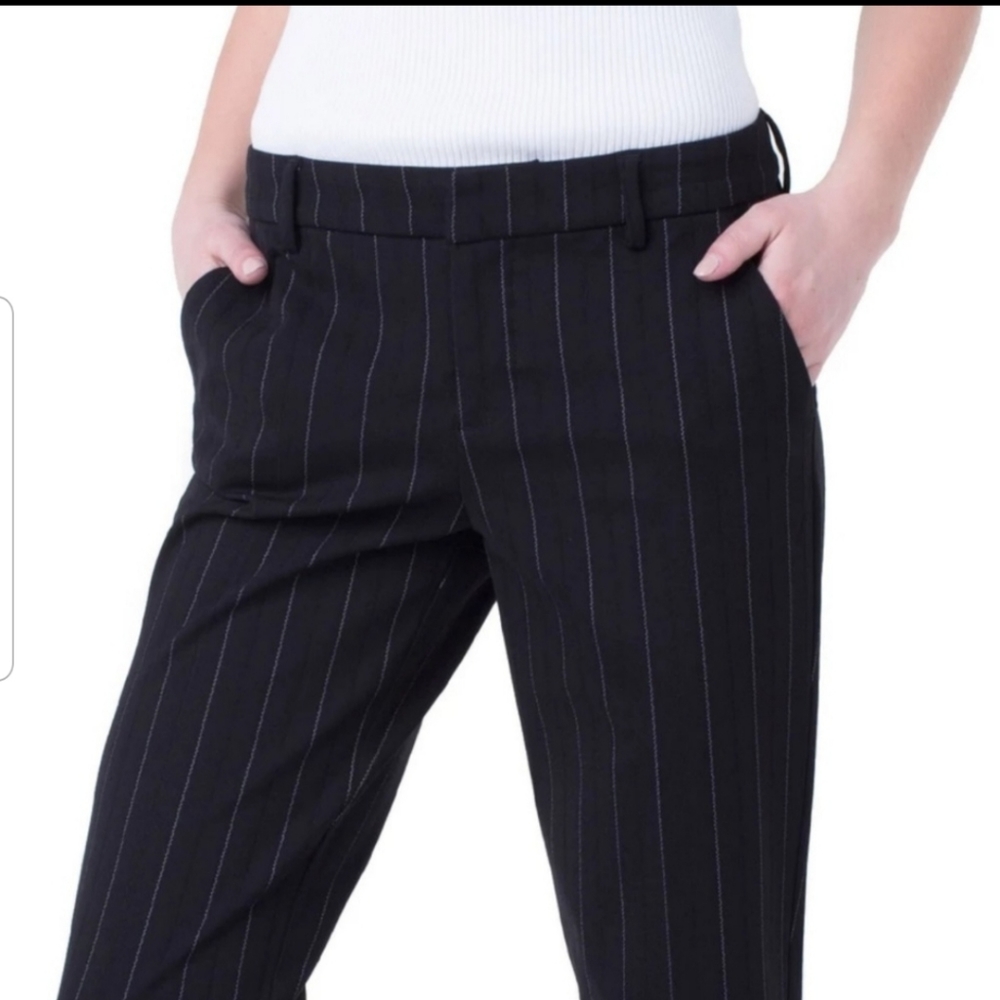 Liverpool  Black Pinstripe Trousers for Stitchfix